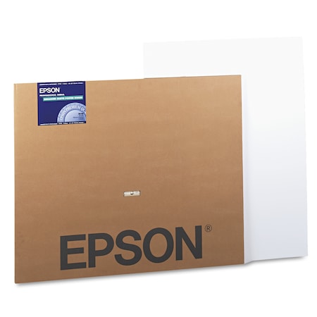 EPSON Matte Wide Format Inkjet Poster Board, Enhanced, 30 x 40, PK5 S041599